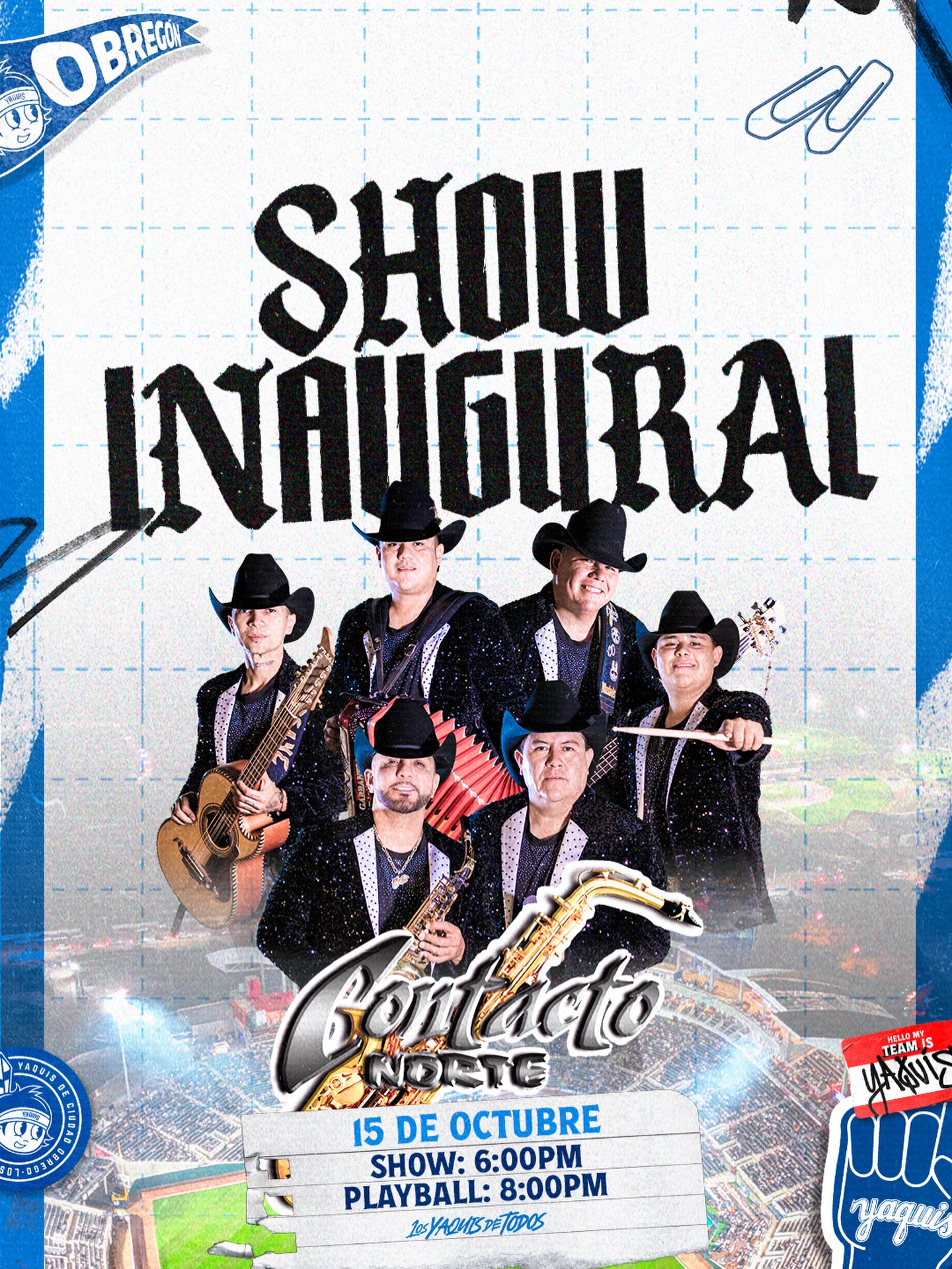 La GOZADERA del SHOW INAUGURAL! 🗣️ ¡CONTACTO NORTE! 🔝🌵🔥 🥳El 15 de Octubre iniciamos la Temporada y los boletos para la i